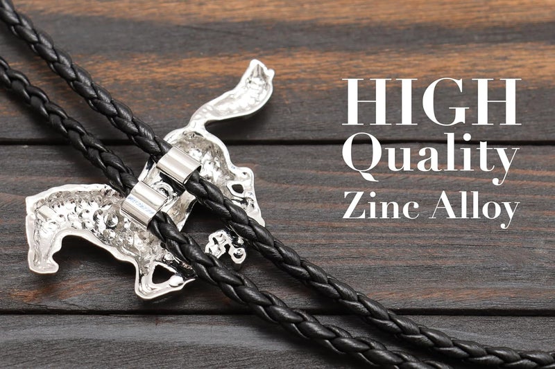 Wentur Bolo Ties for Men Western - Handmade 3D Horse Bolo Tie Design Cowboy Bolo Tie for Women Cowgirl Western Costume Accessories - Image 4